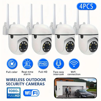 Cámara de seguridad con visión nocturna de color completo